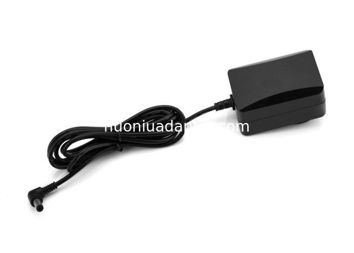 Compact 24W Interchangeable Plug Adapter OD5.5mm Male Connector 1A ...